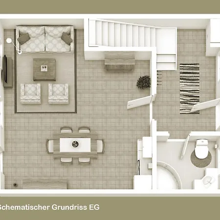 Semesterbostad Ferienhaussiedlung Strandperlen Weidenhof 3b Wustrow (Fischland)